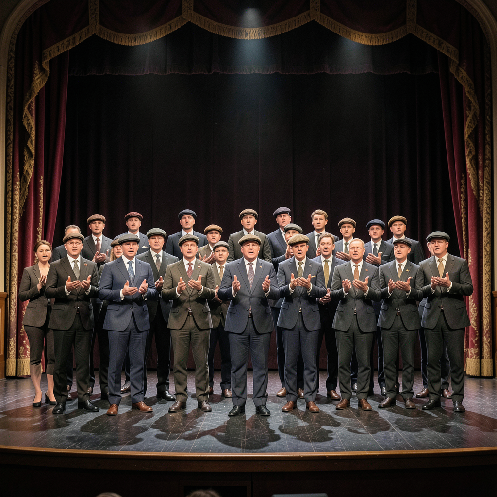Hawkstone Farmers Choir announce 18-venue UK tour after BGT win